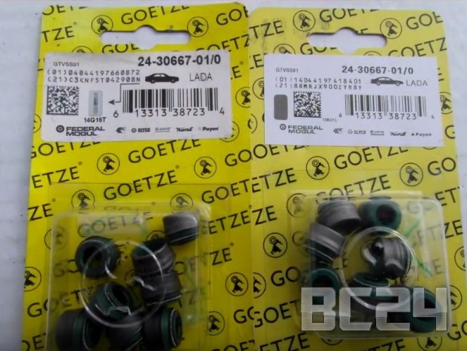 Подделка сальники клапанов GOETZE - как отличить? Подделка сальники клапанов GOETZE - как отличить?