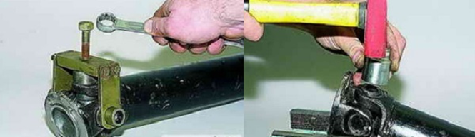 Как самостоятельно заменить крестовину на внедорожнике Нива Как самостоятельно заменить крестовину на внедорожнике Нива