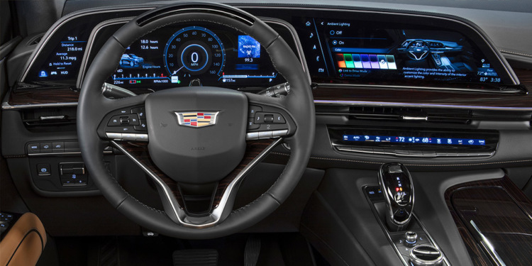 Cadillac рассекретил новый Escalade: больше, мощнее, автономней Cadillac рассекретил новый Escalade: больше, мощнее, автономней