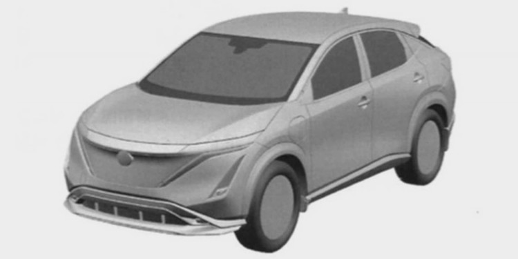 Опубликована внешность нового электрического кроссовера Nissan для России Опубликована внешность нового электрического кроссовера Nissan для России