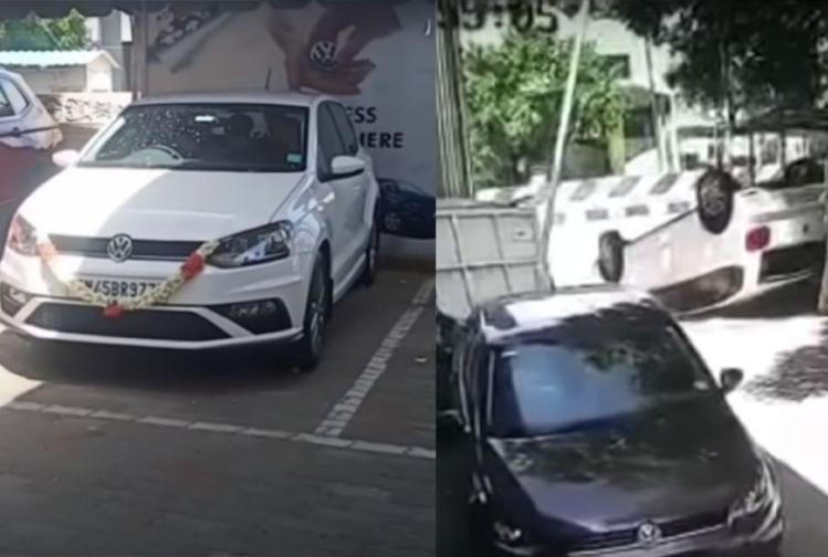 Водитель расплющил новенький KIA о стену автосалона: его реакция ошарашила всех Водитель расплющил новенький KIA о стену автосалона: его реакция ошарашила всех