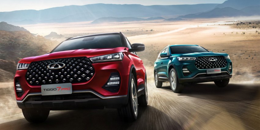 Chery привезет в Россию новый кроссовер Tiggo 7 Pro