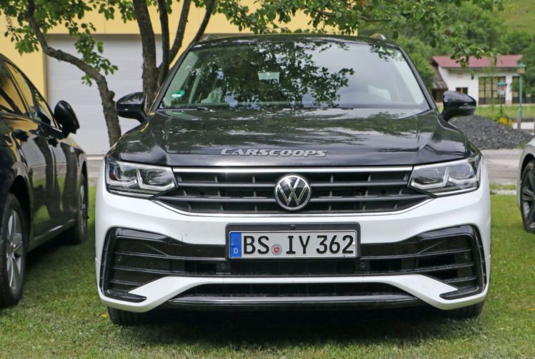 Рассматриваем обновленный Volkswagen Tiguan без камуфляжа Рассматриваем обновленный Volkswagen Tiguan без камуфляжа