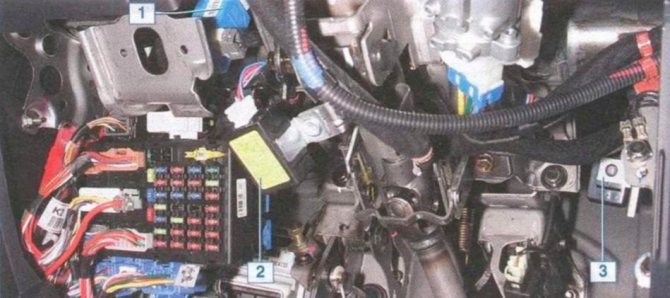 Ошибки на Приборной Панели Hyundai Getz • В моторном отсеке Ошибки на Приборной Панели Hyundai Getz • В моторном отсеке